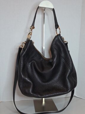 Michael Kors Lillie Large Shoulder Pebbled Leather Bag